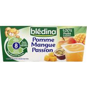 Coupelle fruit bledina pomme mangue passion – des 8 mois