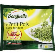 Petit pois extra-fondant, précuit vapeur