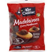 Madeleines au chocolat extra moelleuses