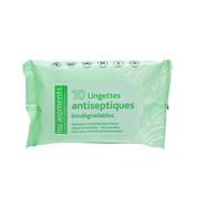 Lingettes antiseptiques biodegradables, sans paraben