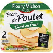 Blanc de poulet, doré au four