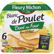 Blanc de poulet, doré au four