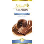 Chocolat au lait extra fin fourré intérieur moelleux au chocolat