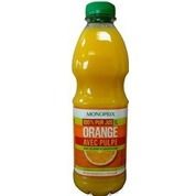 Pur jus d’orange avec pulpe