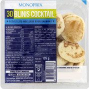 Blinis cocktail