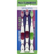 Brosse à dents souple junior 7-13 ans