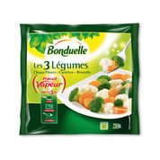 Bonduelle melanges 3 legumes choux fleurs brocolis carottes