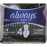 Serviettes nuit ultra secure