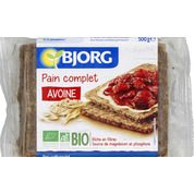 Pain complet avoine et son d’avoine bio