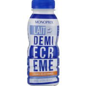 Lait demi-écrémé, stérilisé UHT