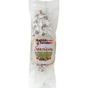 Saucisson de savoie aux noisettes