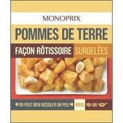 Pommes de terre façon rôtissoire, surgelées