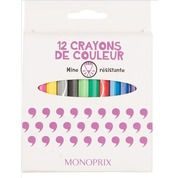 Mini crayons de couleurs