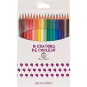 Lot de crayons de couleurs