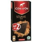 Cote d’or 2x100g bk sesame lotx2