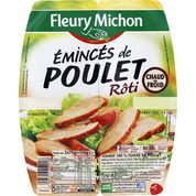 Emincés de poulet rôti