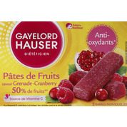 Pâte fruits grenade cranberry