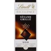 Chocolat noir extra-fin traditionnel, aux graine de sésame caramélisé