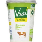 Fromage blanc naturellement riche en calcium