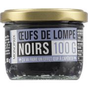 Oeufs de lompe noirs