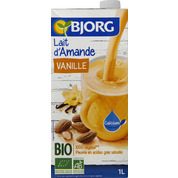Lait d’amande vanille bio