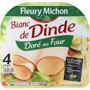 Blanc de dinde doré au four