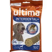 Snack interdental + pour chiens de 10-35Kg