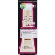 BB crème + blur, soin miracle perfecteur + base correctrice lissante, médium.