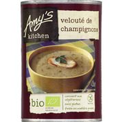 Velouté de champignons bio