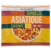 Poêlée surgelée asiatique cuisinée