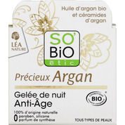 Gelée de nuit anti-âge bio