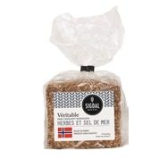 Véritable pain craquant norvégien: herbes et sel de mer