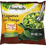 Bonduelle legumes pour potage haricots verts courgettes pois brocolis