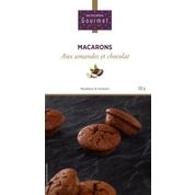 Macarons aux amandes et chocolat