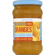 Marmelade d’oranges allégée en sucre (30% en moins)