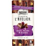 Lra gourmands lait raisins amandes et noisettes 15x195g offre gourmande