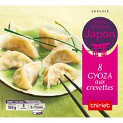 8 gyoza aux crevettes