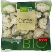 Choux-fleurs en fleurettes biologiques