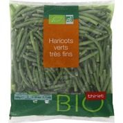 Haricots verts très fins biologiques