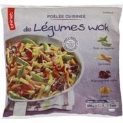 Poêlée cuisinée de légumes wok