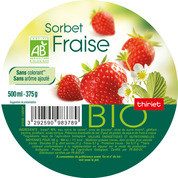 Sorbet fraise Bio