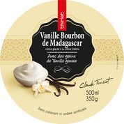 Crème glacée vanille de madagascar