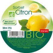 Sorbet Citron Bio