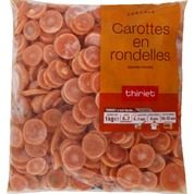 Carottes en rondelles