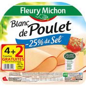 Blanc de poulet – 25 % de sel