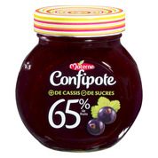 Confipote cassis 65% de fruits