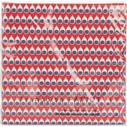 20 serviettes, motif gouttes d’eau, 40x40cm