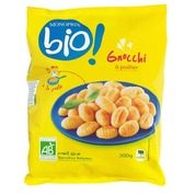 Gnocchi à poeler , produit issu de L’agriculture biologique