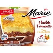 Hachis parmentier purée à la crème fraîche