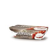 Yaourt bi-couche saveur fraise